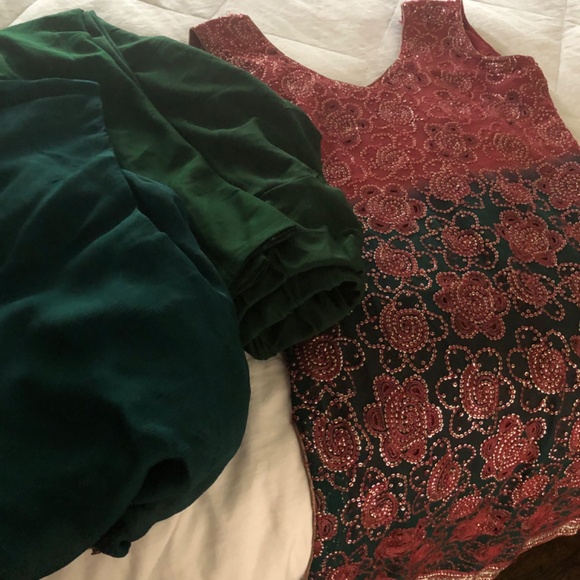 Beautiful Indian Pakistani suit - Picture 4 of 9